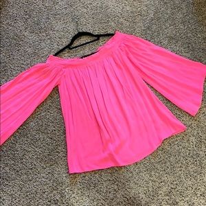 Lily Pulitzer off the shoulder top